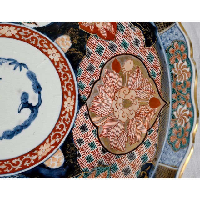 Japanese Porcelain Dish from Arita, 1890s For Sale - Image 9 of 15
