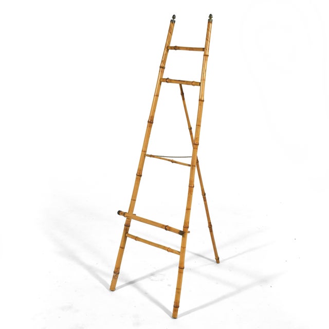 Bamboo Floor Picture Easel For Sale - Image 4 of 8