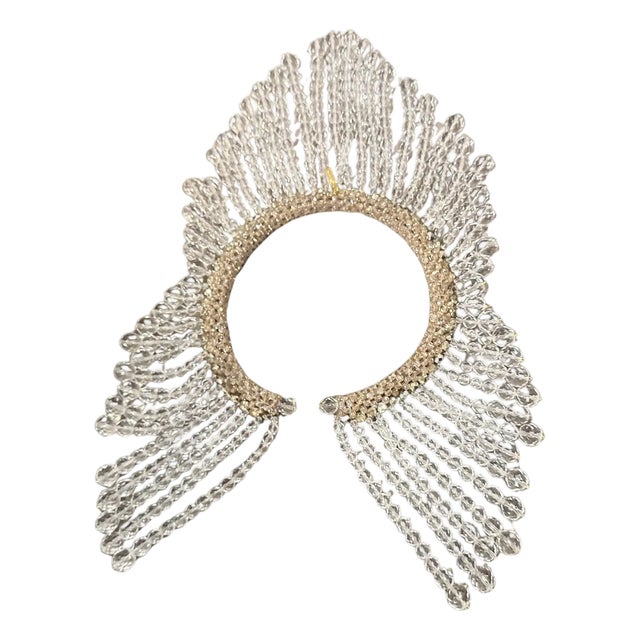 Iconic 21st Century Beaded Crystals Multistrand Necklace by Coppola E Toppo For Sale
