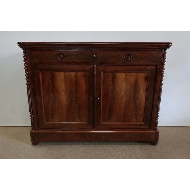 Restoration Period Mahogany Buffet, Early 19th Century For Sale - Image 9 of 18