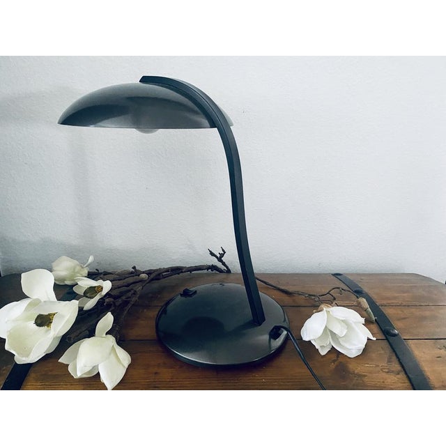 Vintage Desk Table Lamp from Alaska in the style of Nuova Veneta Lumi / Minimalist, 1970s For Sale - Image 9 of 18