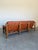 Arne Norell Mid Century Brazilian Sergio Rodriguez Style Cognac Leather Sofa For Sale - Image 4 of 12