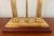 Virginia Metal Crafters French Brass Tole Bouillotte Candlestick Lamp For Sale - Image 4 of 11