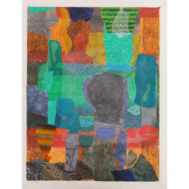 Signed lower right, 'Douglas McClellan' (American, dated 1988 and titled lower left, 'Cretan View'; additionally signed,...