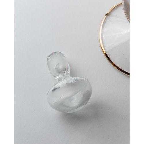 Vintage Murano Glass Carafe with Gilded Details and Stopper, 1960s For Sale - Image 6 of 11