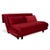 Ligne Roset Multy Three-Seater Sofa in Red Fabric from Ligne Roset For Sale - Image 4 of 15