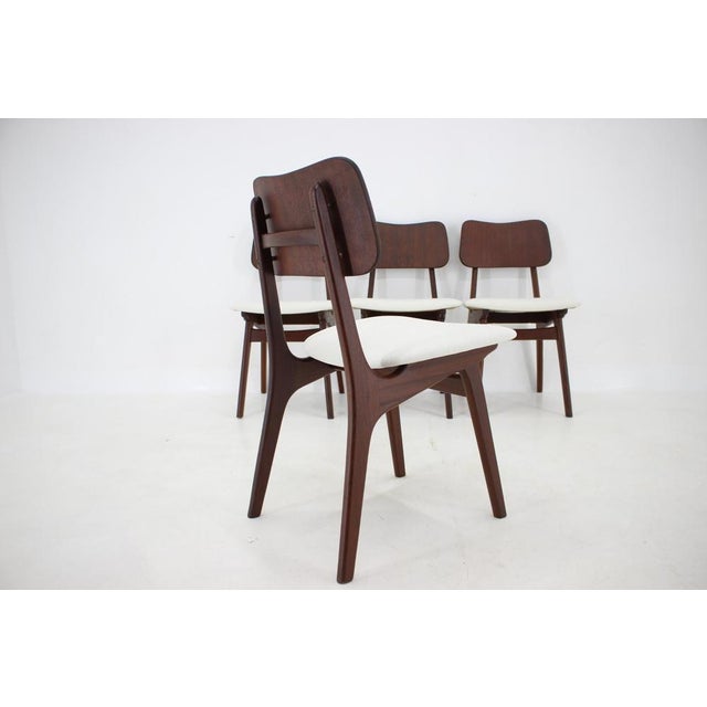 Teak Dining Chairs Model 74 by Ib Kofod-Larsen, Denmark, 1960s, Set of 4 For Sale - Image 9 of 16