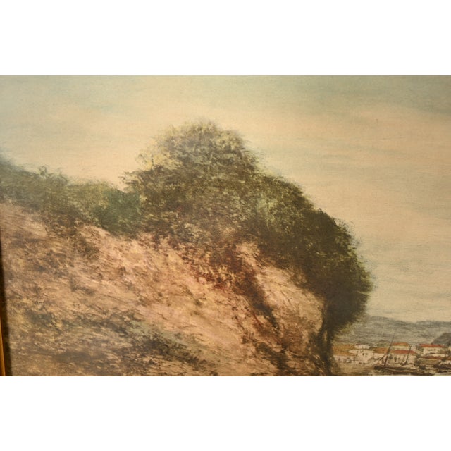Original "View on the Seine" Framed Print by Homer Dodge Martin For Sale In South Bend - Image 6 of 14