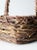 Brown Vintage Rustic Twig Basket For Sale - Image 8 of 11