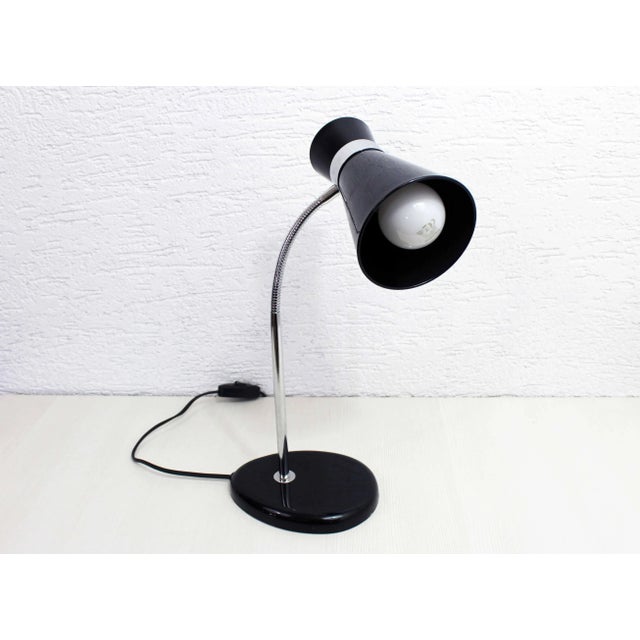Black Diabolo Desk Lamp, 1970s For Sale - Image 4 of 11