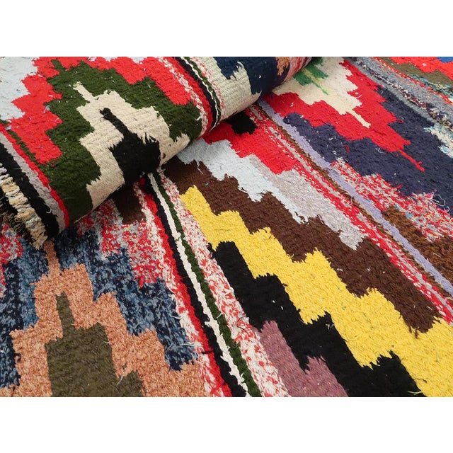 Galerie Shabab Collection Mid-20th Century Persian Flatweave Kilim Rug For Sale - Image 10 of 10