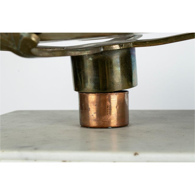 19th Century Marble and Brass French Balance Scales For Sale - Image 12 of 13