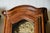 French Cherry Grandfathers Clock, Brass Face and Striking Bell For Sale - Image 10 of 10