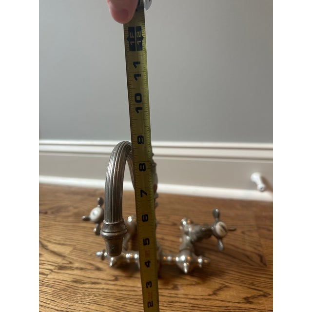 Metal Antique French Faucet For Sale - Image 7 of 12