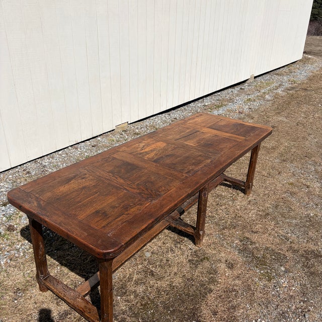 Mid 19th Century Antique French Very Large Farm Table Dining Table From Provence For Sale - Image 5 of 18
