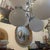 1960s Space Age Steel and Opaline Glass 10 Lights Italian Chandelier For Sale - Image 16 of 17