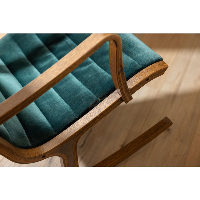Mid-Century Tendo Mokko Heron Rocking Chair by Mitsumasa Sugazawa, Japan For Sale - Image 14 of 18