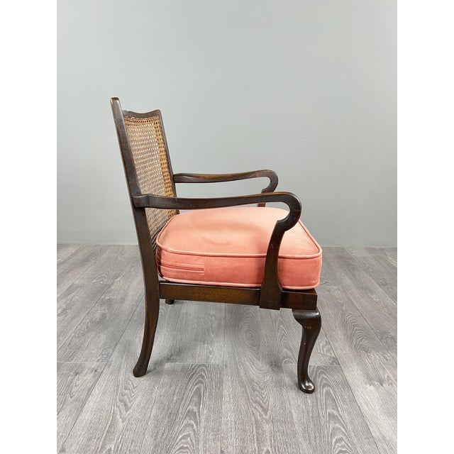 Armchair in Wood and Caning, 1900s For Sale - Image 4 of 10