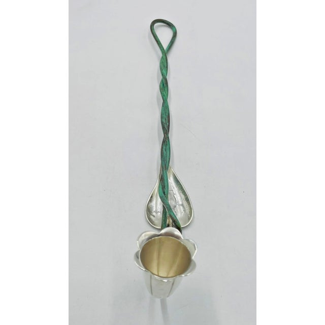 1980s Emilia Castillo Taxco Sterling Silver Candle Snuffer, Hand-Signed & Hallmarked For Sale In Los Angeles - Image 6 of 18