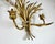 Metal Art Deco Italian Wheat Sheaf Sconces in Bronze, Florence, 1950s, Set of 3 For Sale - Image 7 of 8