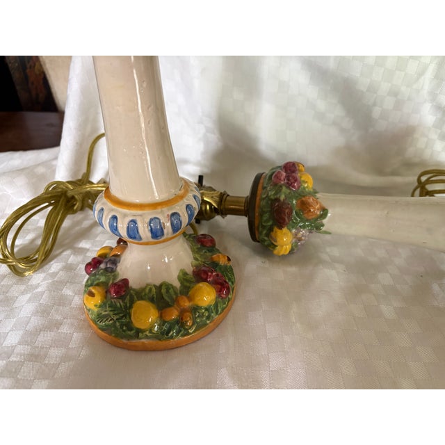 1940s Style After Dellarobbia Italian Lamps - a Pair For Sale - Image 10 of 18