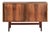 1960s Danish Rosewood Sideboard With Sliding Doors For Sale