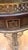 Regency Style Round Mahogany Accent Table With Brass Gallery & Compass Star Top For Sale - Image 10 of 11
