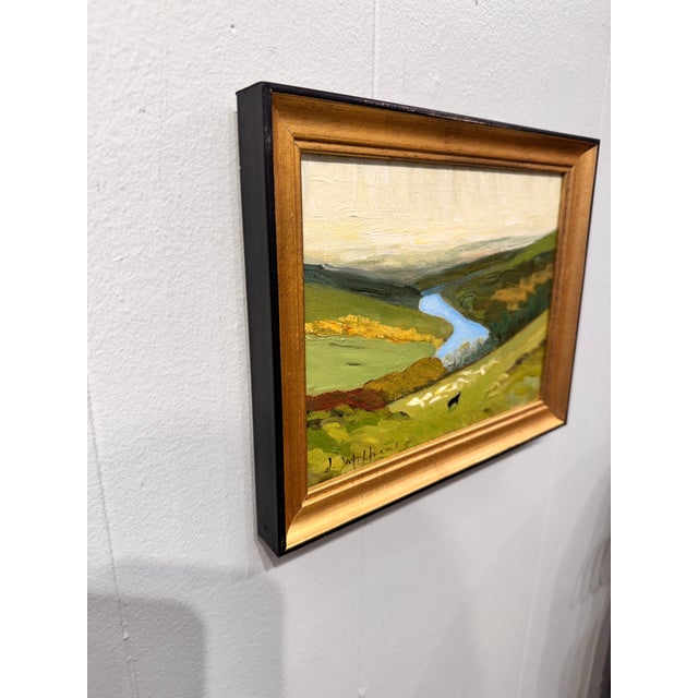 English 20th Century Oil on Canvas For Sale - Image 3 of 8