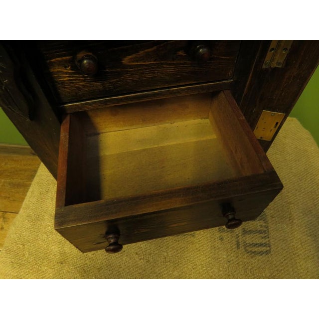 Miniature Apprentice Piece Wellington Chest, 1890s For Sale - Image 3 of 18