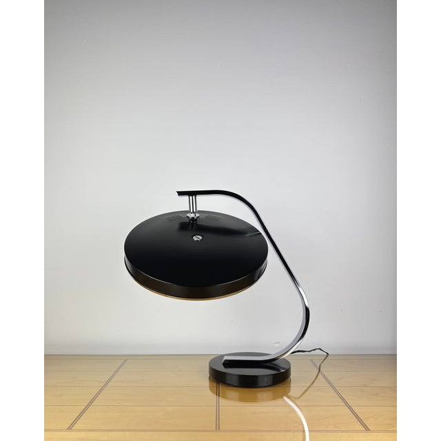 Mid-Century Space Age Brutalist 520C Table Lamp by Luis Pérez De La Oliva for Fase, Spain, 1960s-1970s For Sale - Image 9 of 18