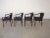 Wood Set of Four Restored Vintage Mid-Century Modern Dining Chairs For Sale - Image 7 of 13