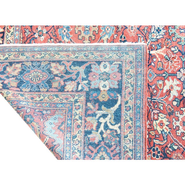 Early 20th Century Persian Sultanabad Rug For Sale - Image 10 of 14