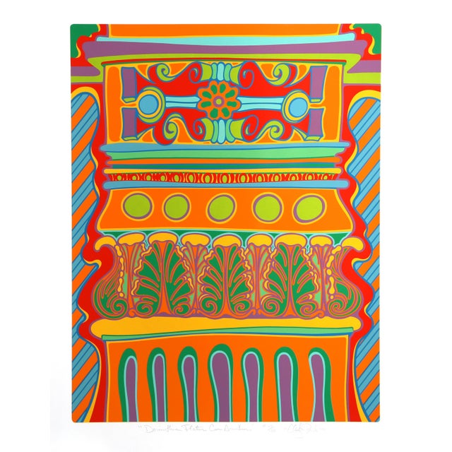 Red Portfolio, Clayton Pond Screen Prints - Set of 7 For Sale - Image 8 of 10