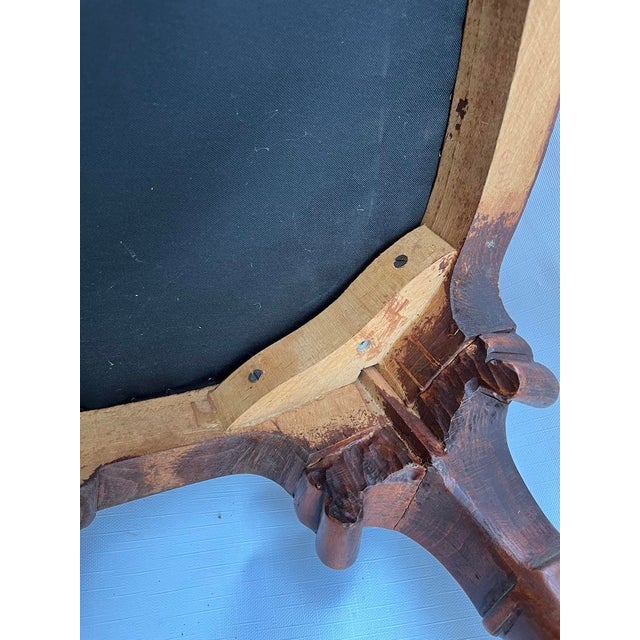 Carved Wood Side Chair For Sale - Image 11 of 11