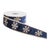 Add a refined winter accent to your holiday décor with this Navy Snowflake Wired Ribbon set. Featuring shimmering...