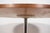 Brown Mid-Century Modern Round Dining Table, Denmark, 1970s For Sale - Image 8 of 11