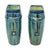 Antique Art Nouveau Flemish Blue Earthenware Vases, 1890s, Set of 2 For Sale - Image 6 of 18