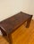 Wood 1970s Milo Baughman Style Backgammon Game Console Table For Sale - Image 7 of 13