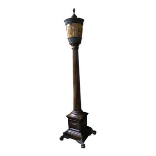 Maitland Smith Torchere Floor Lamp For Sale