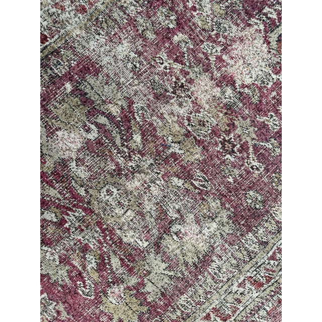 18th Century Distressed Turkish Ghyordes Rug For Sale - Image 13 of 18