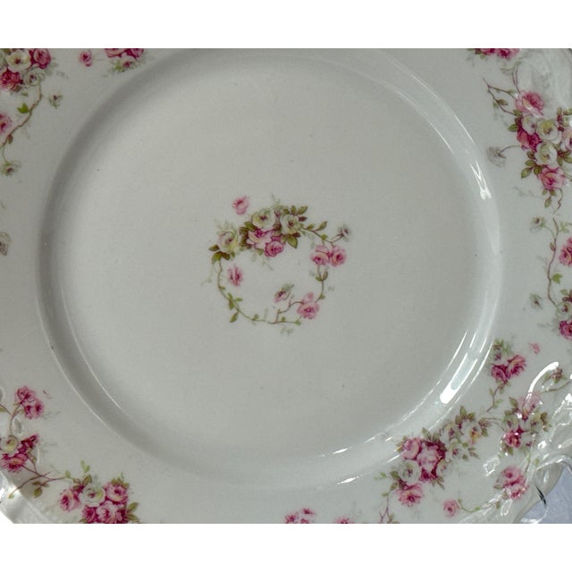 Antique Haviland Limoges Luncheon Plates - Schleiger Patterns - Set of 6 For Sale In New York - Image 6 of 12