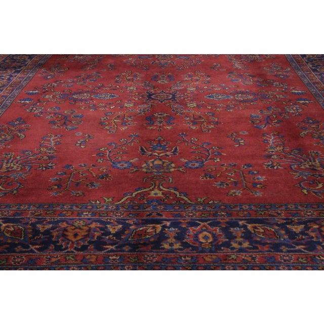 Antique Turkish Sparta Rug - 8'00 X 9'08 For Sale - Image 4 of 5