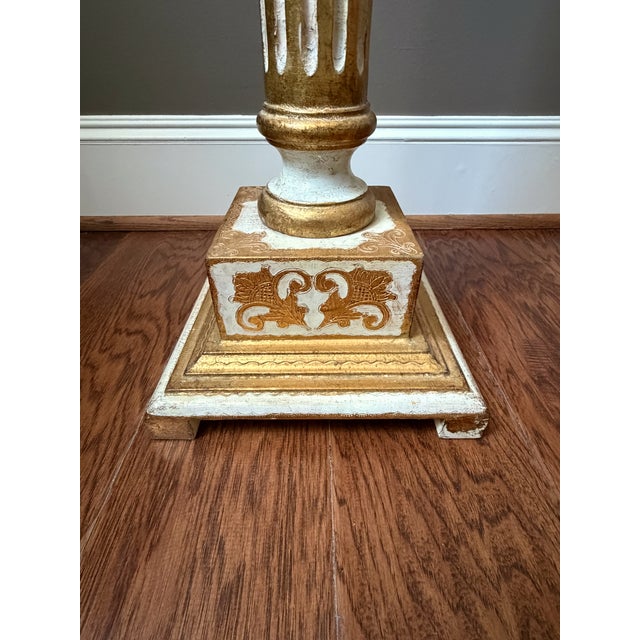Mid Century Florentine Italian Pedestal For Sale - Image 18 of 18