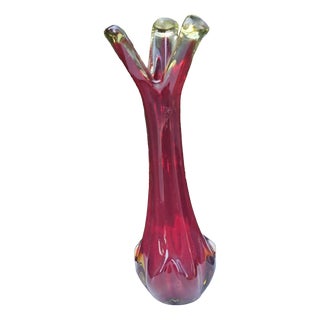 Vintage Murano Vase, 1970s For Sale