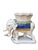 Cream Late 20th Century Chinoiserie / Palm Beach Elephant Plant Stand For Sale - Image 8 of 12