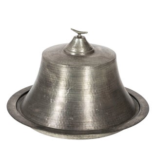 Large Tin Tray With Lid For Sale