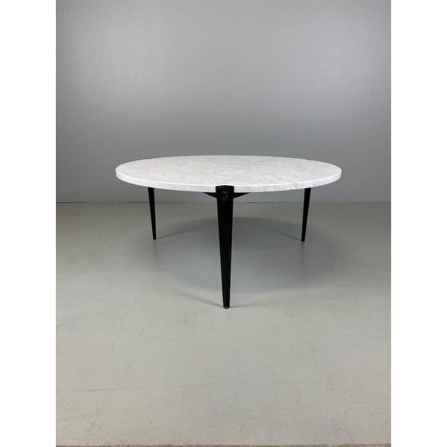 1950s Marble T 61c Coffee Table by Osvaldo Borsani for Tecno, 1950s For Sale - Image 5 of 13