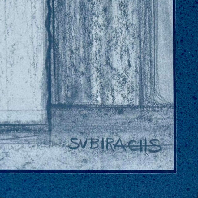 Vintage Subirachs Santa Cena 1987 Sagrada Familia Barcelona Original Print, Framed For Sale - Image 10 of 12