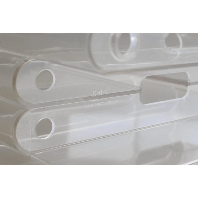 Plastic Magazine Rack by Giotto Stoppino for Kartell, 1960s For Sale - Image 7 of 9