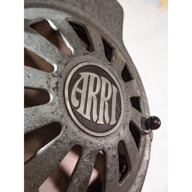 Grey 2KW Fresnel Spotlight Floor Lamp with Tripod from Arri, Germany, 1950s For Sale - Image 12 of 18